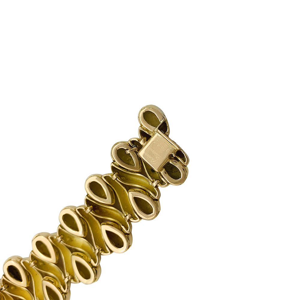 Bracelet Boivin, "Danaïde", or jaune.