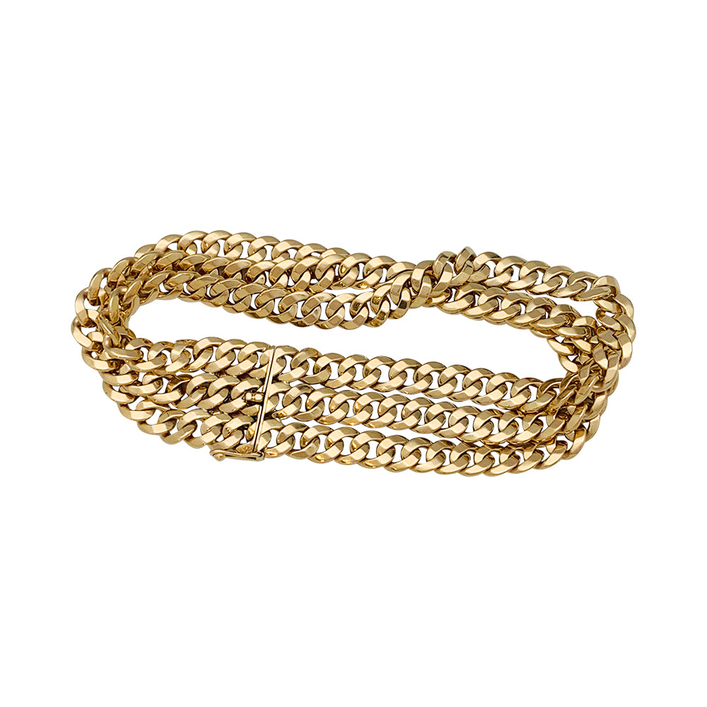 Bracelet Boucheron en or jaune.