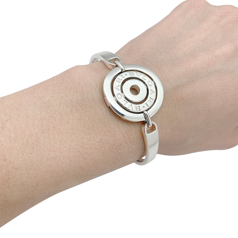 Bracelet Bulgari, "Astrale", or blanc.