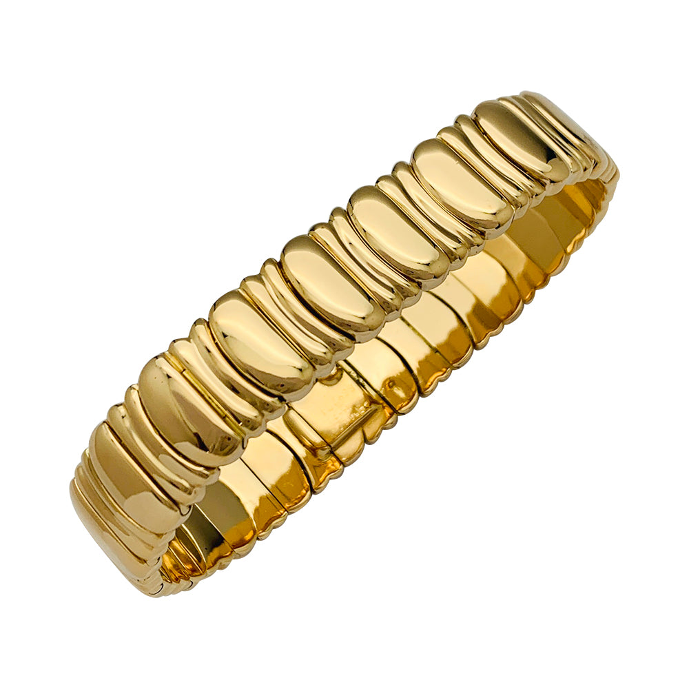 Cartier bracelet, "Casque d'Or", in yellow gold.