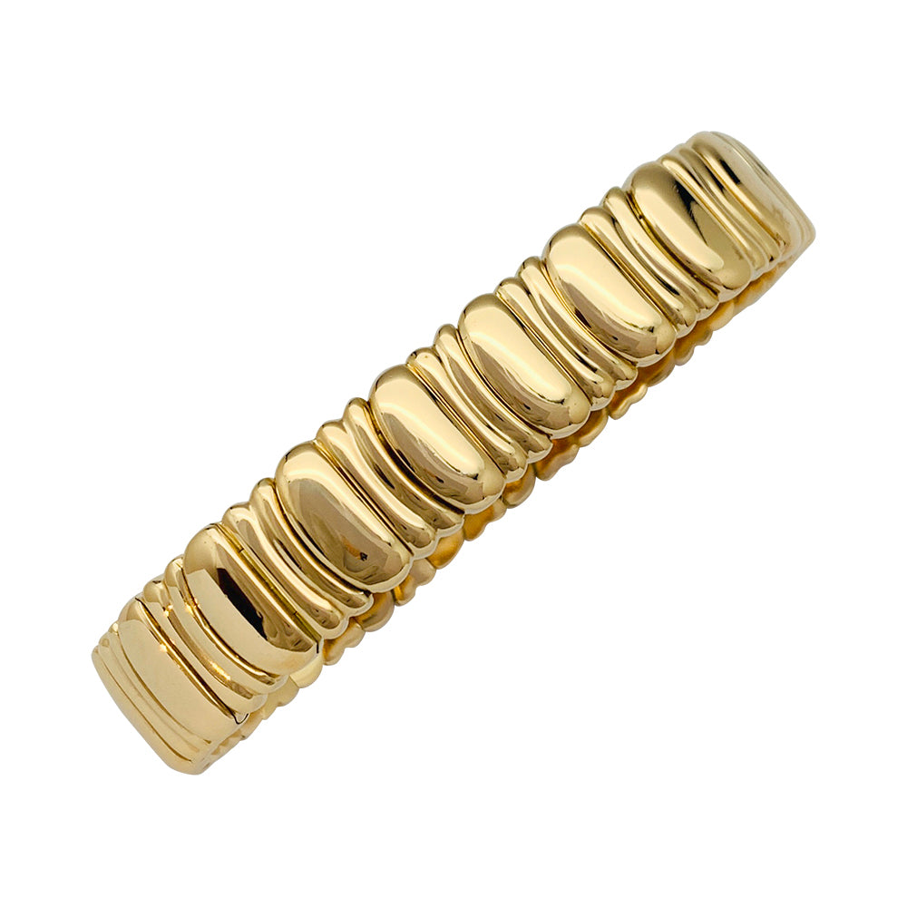 Bracelet Cartier, "Casque d'Or", en or jaune.