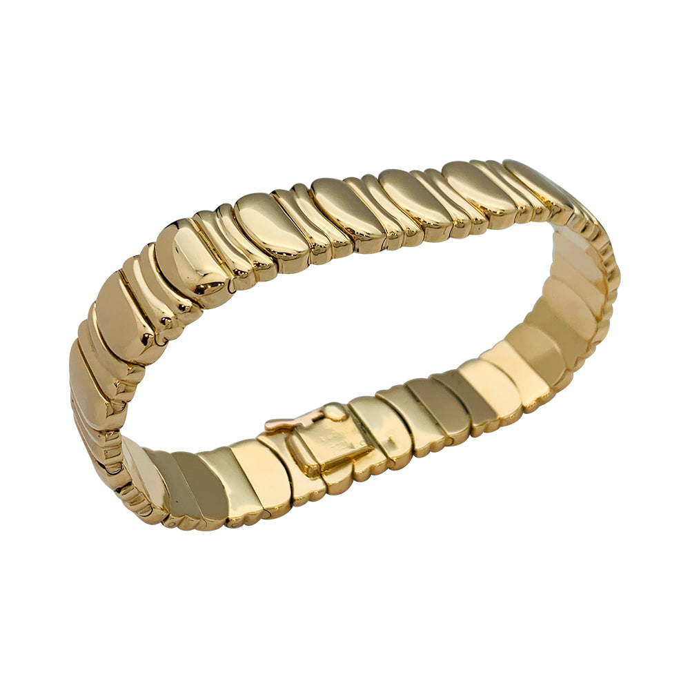 Cartier bracelet, "Casque d'Or", in yellow gold.