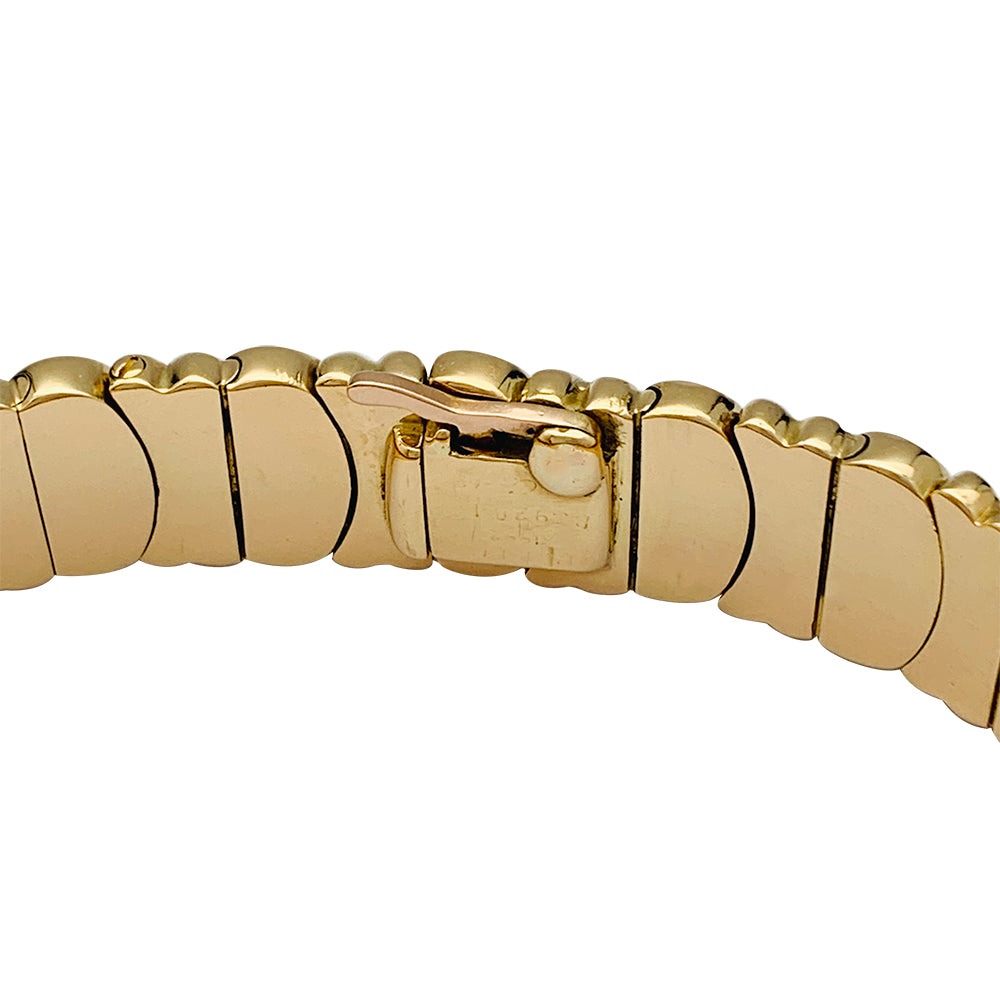 Cartier bracelet, "Casque d'Or", in yellow gold.