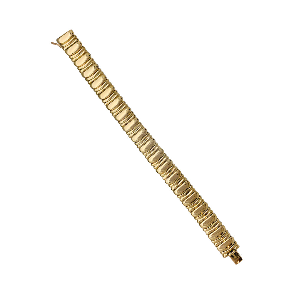 Bracelet Cartier, "Casque d'Or", en or jaune.
