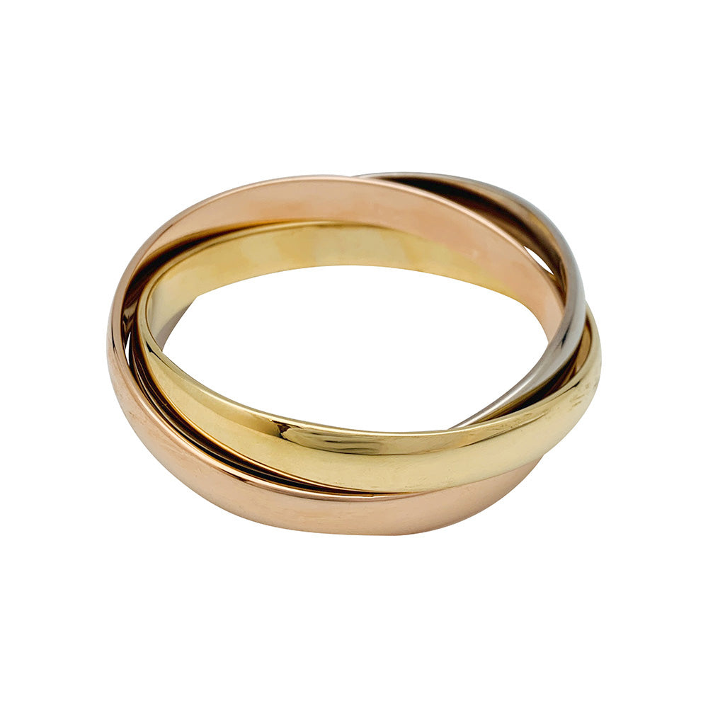Cartier bracelet, "Trinity", 3 tones of gold.