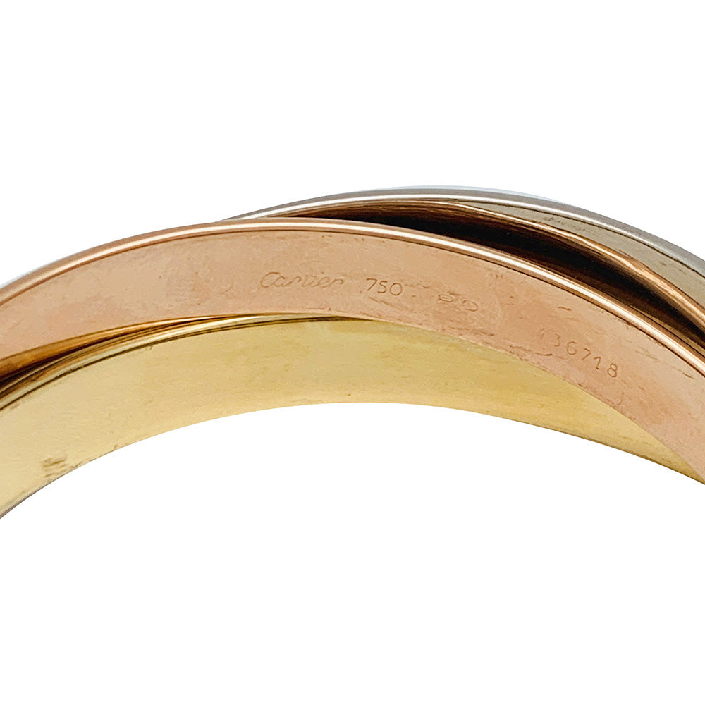Cartier bracelet, "Trinity", 3 tones of gold.