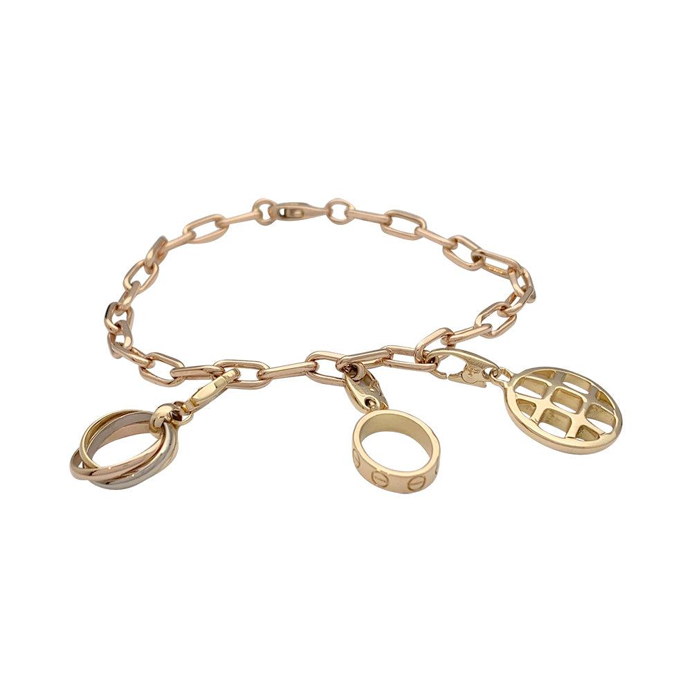 Bracelet Cartier breloques.