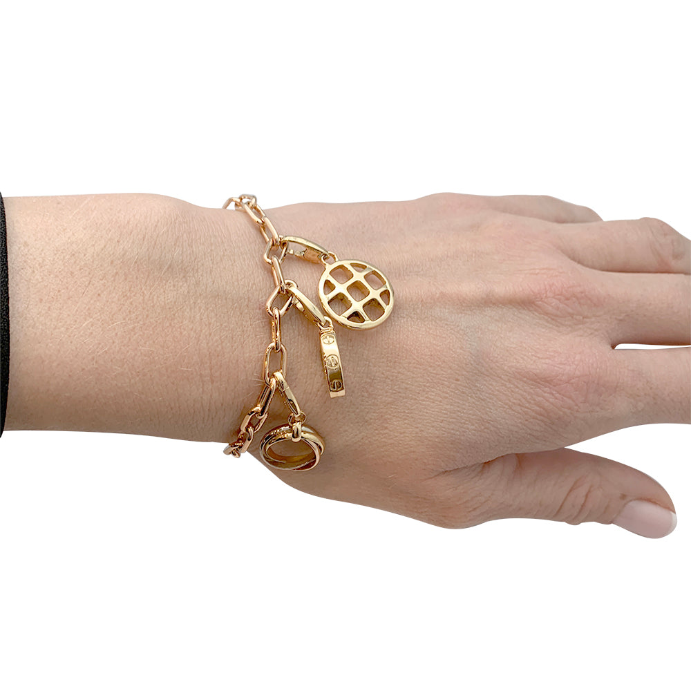 Cartier charm bracelet.