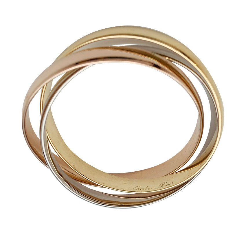 Cartier bracelet, "Trinity", 3 tones of gold.