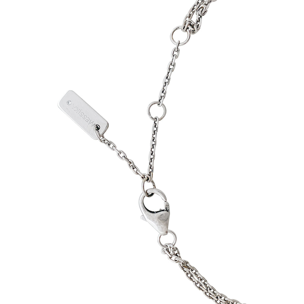 Messika bracelet, "Move Classique", white gold, diamonds.