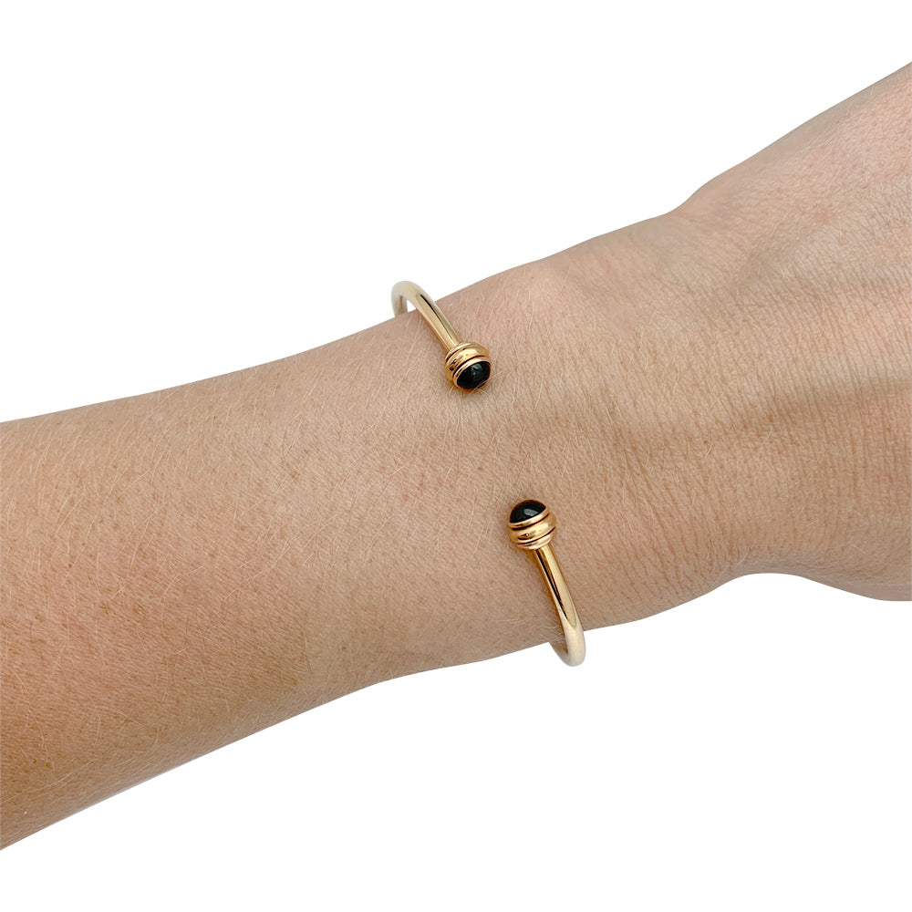 Piaget bracelet, “Possession”, pink gold, onyx.