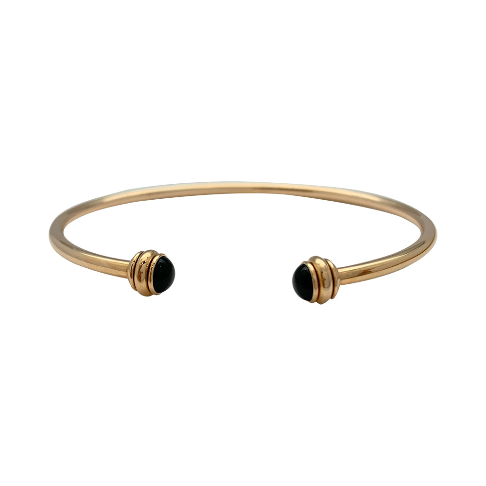 Piaget bracelet, “Possession”, pink gold, onyx.