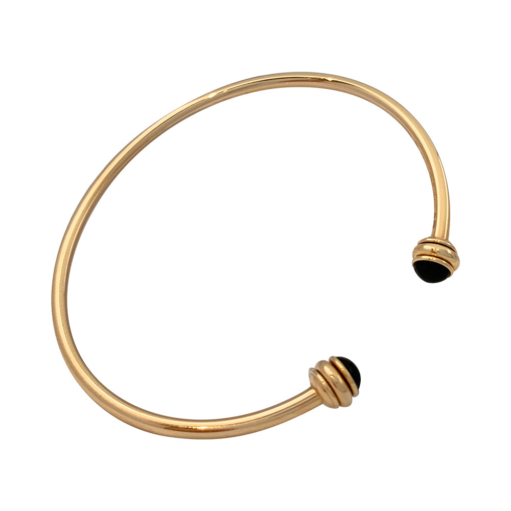 Piaget bracelet, “Possession”, pink gold, onyx.