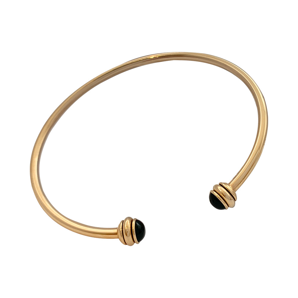 Piaget bracelet, “Possession”, pink gold, onyx.