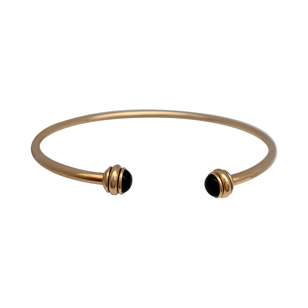 Piaget bracelet, “Possession”, pink gold, onyx.