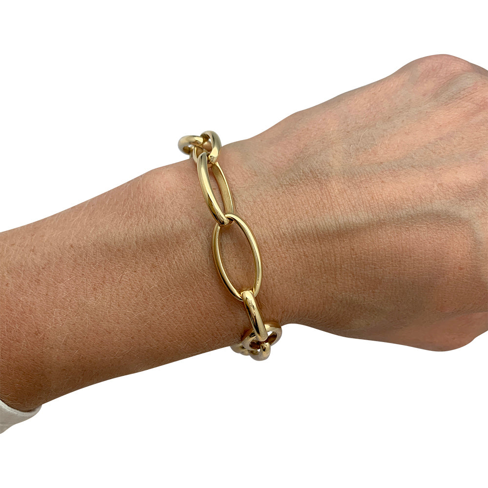 Pomellato bracelet, "Asymmetrical", yellow gold.