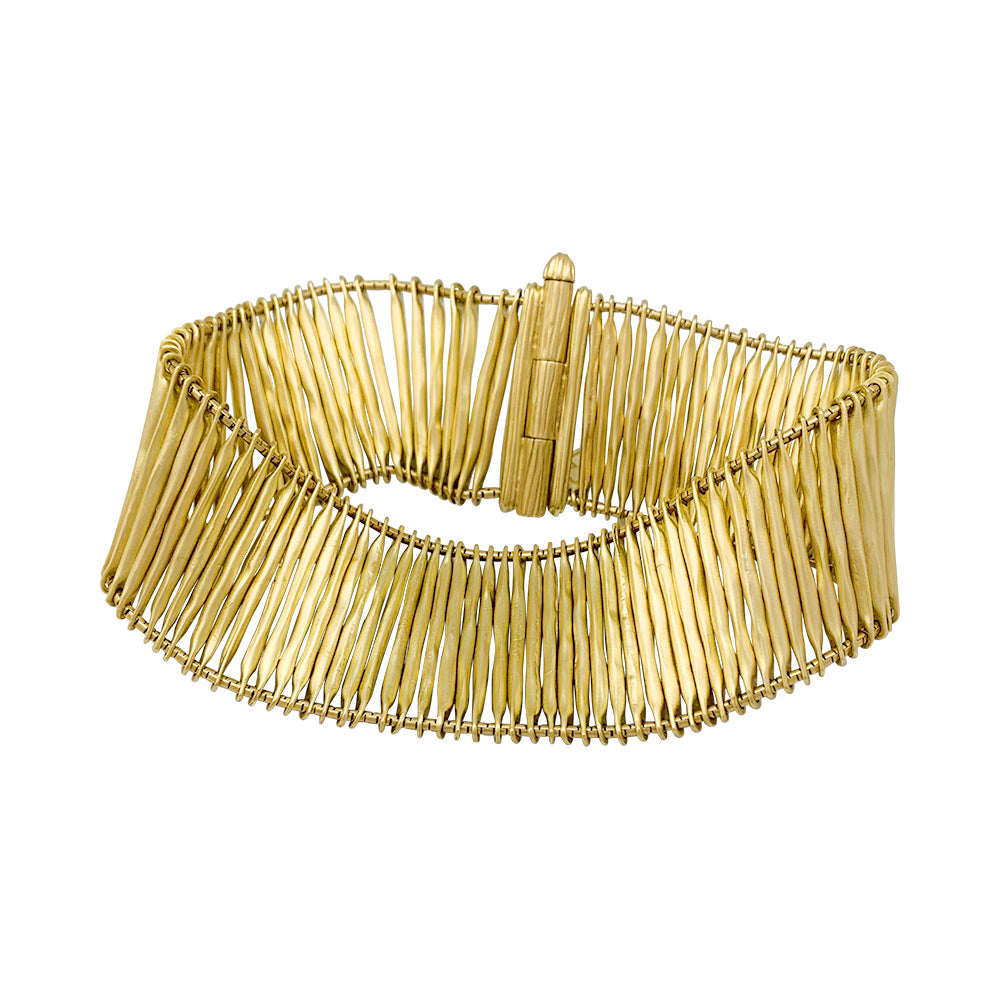 Bracelet H.Stern "Filaments" en or jaune.