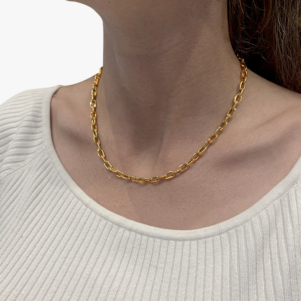 Pomellato chain in yellow gold.