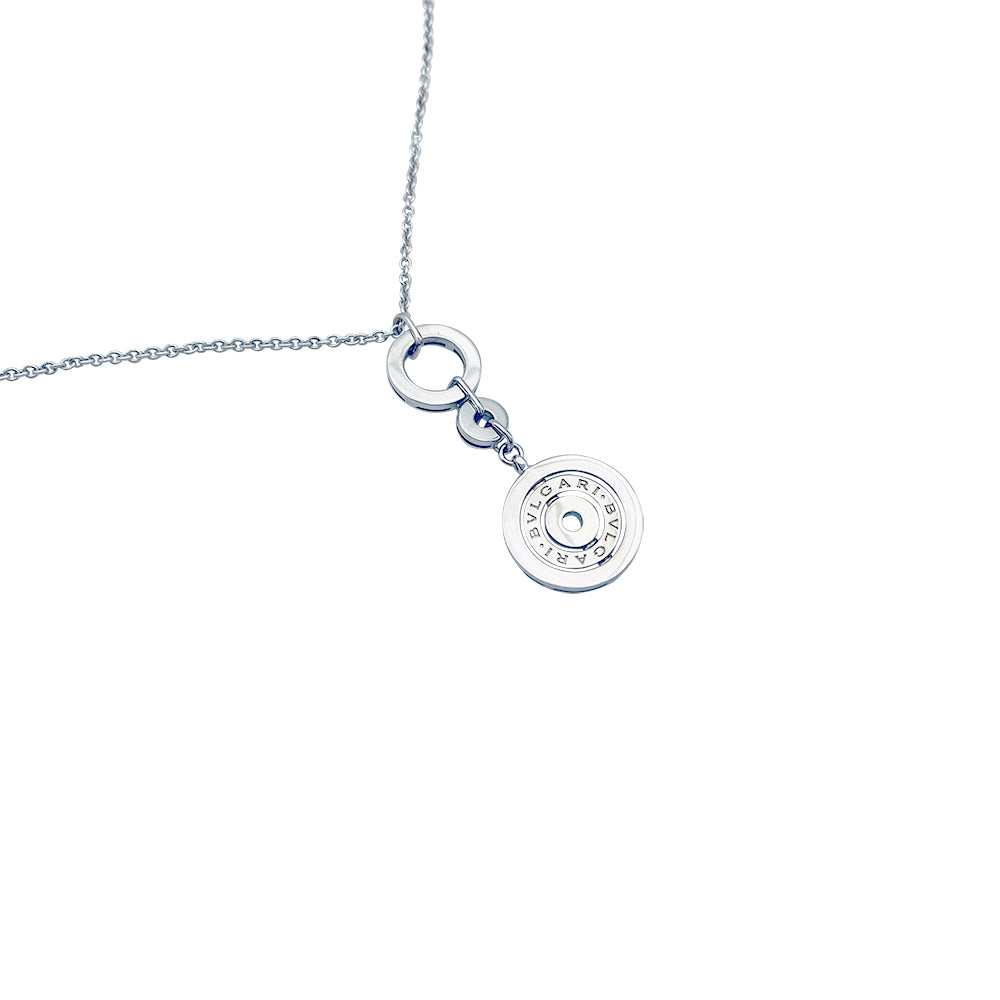 Bulgari necklace, "Astrale", white gold.