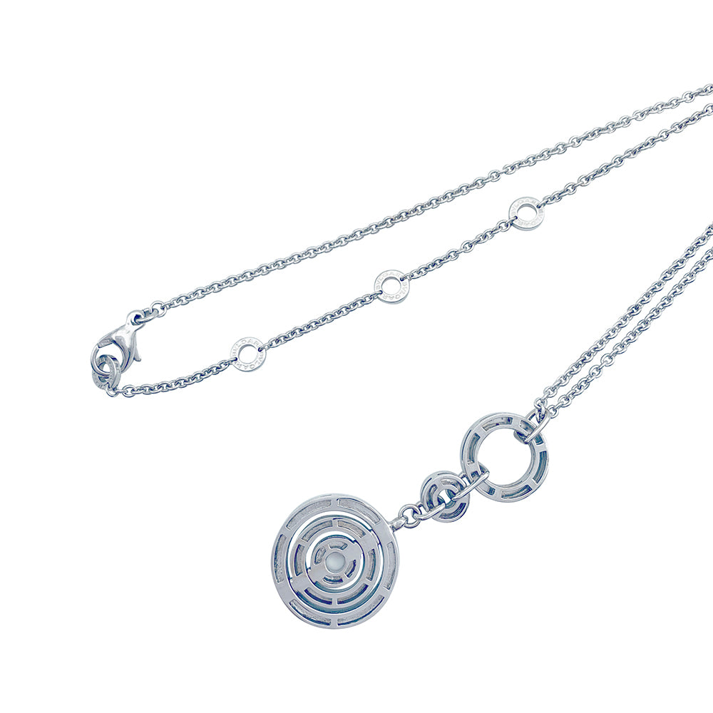 Bulgari necklace, "Astrale", white gold.