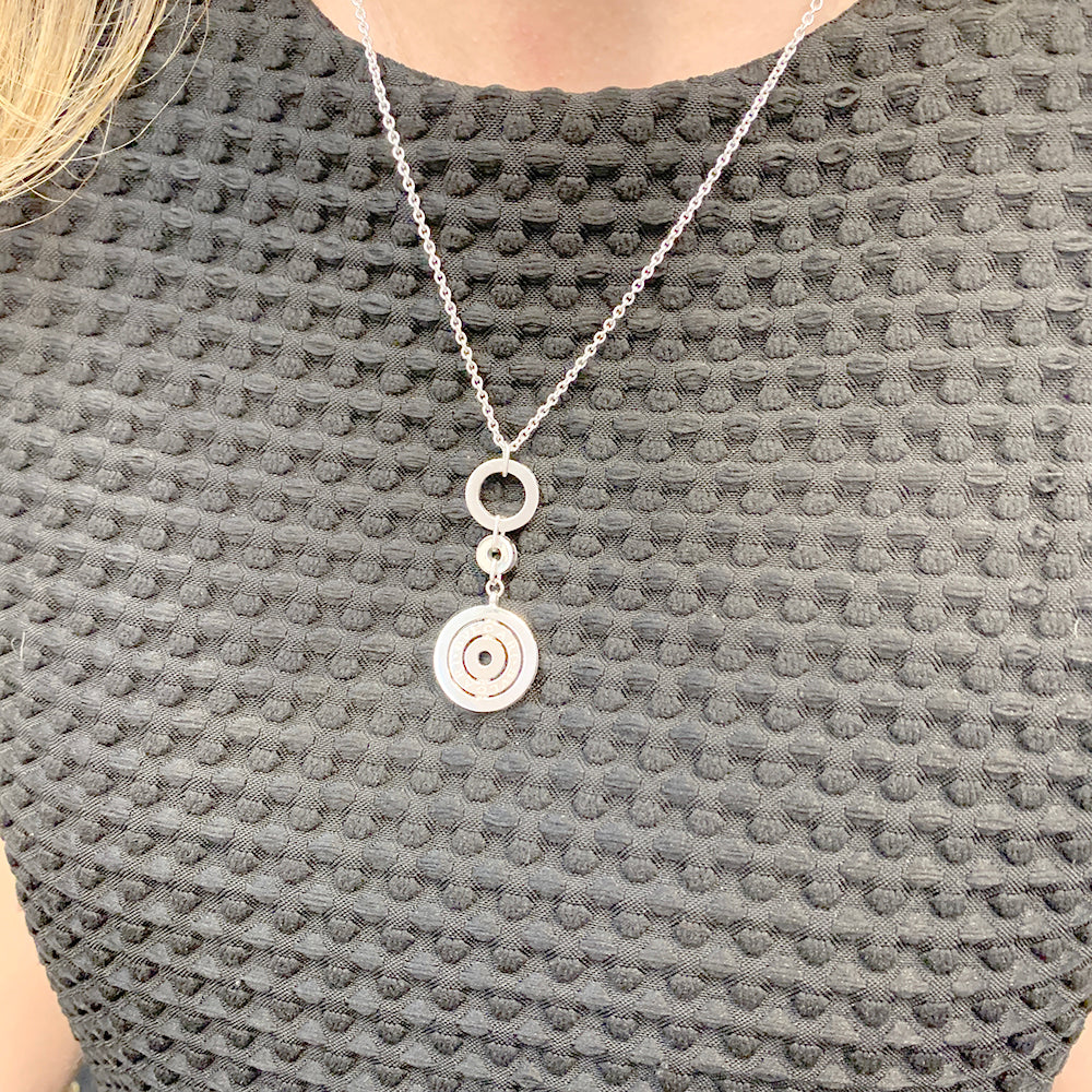 Bulgari necklace, "Astrale", white gold.