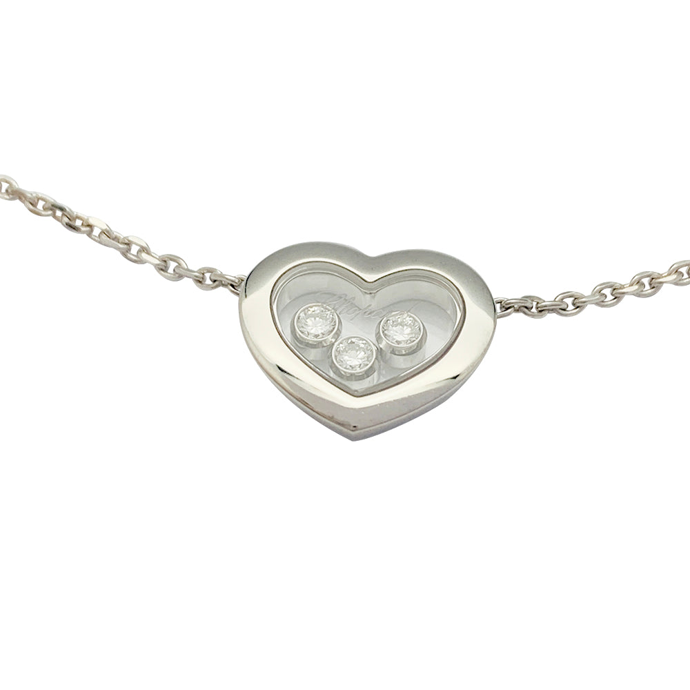Chopard necklace, “Happy Diamonds”, white gold.