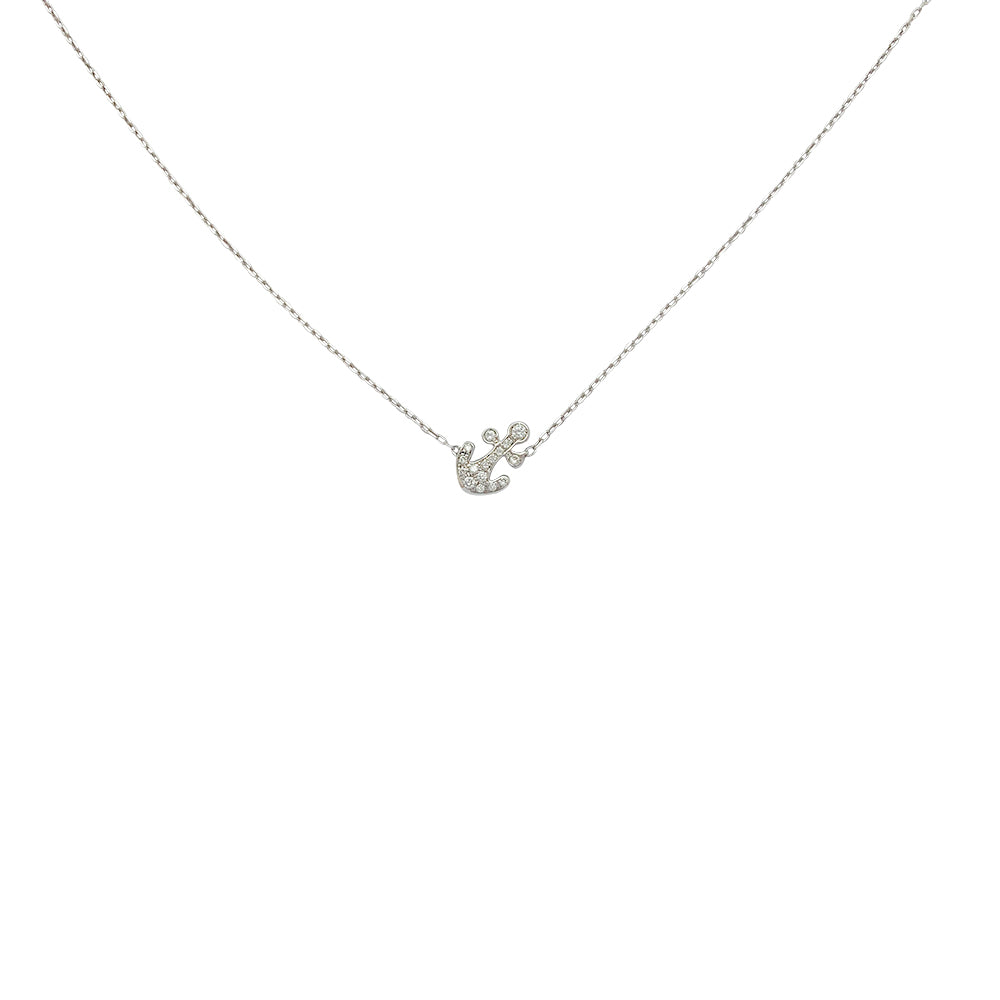 Fred “by Kate Moss” necklace in white gold, diamonds.