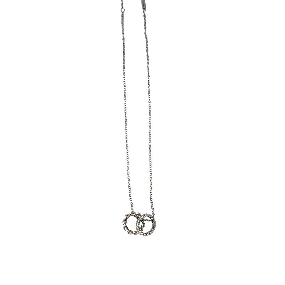 Collier Pomellato en or blanc.