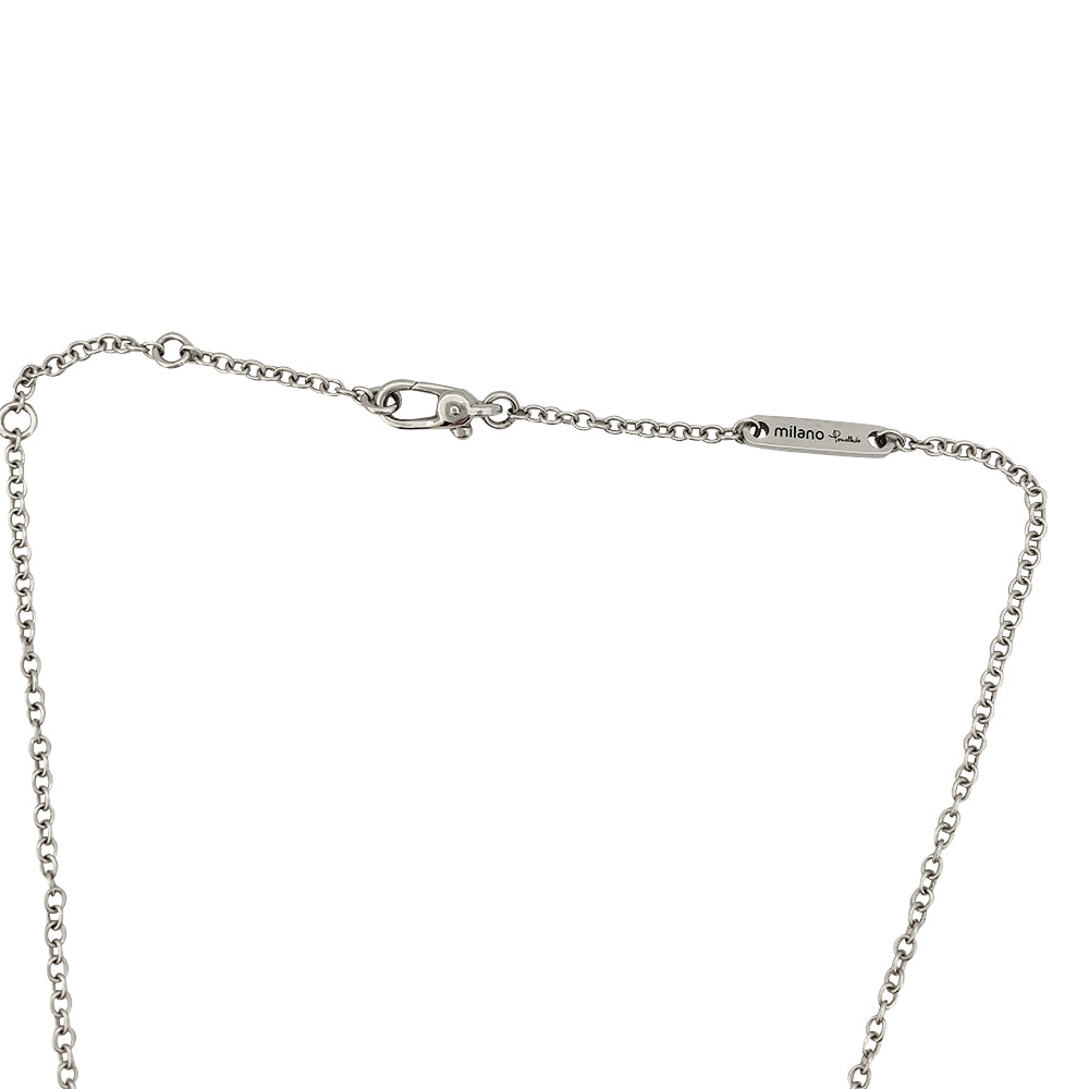 Collier Pomellato en or blanc.