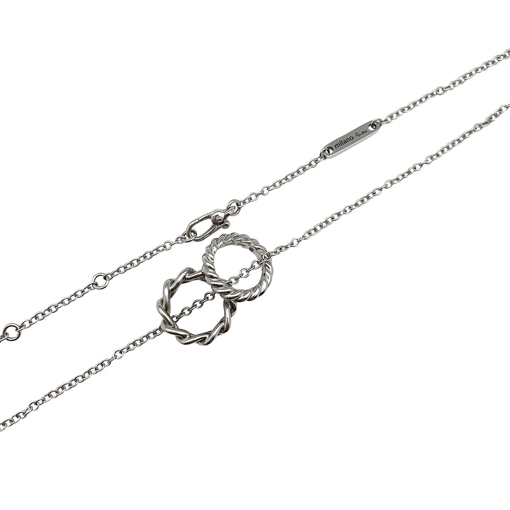 Collier Pomellato en or blanc.