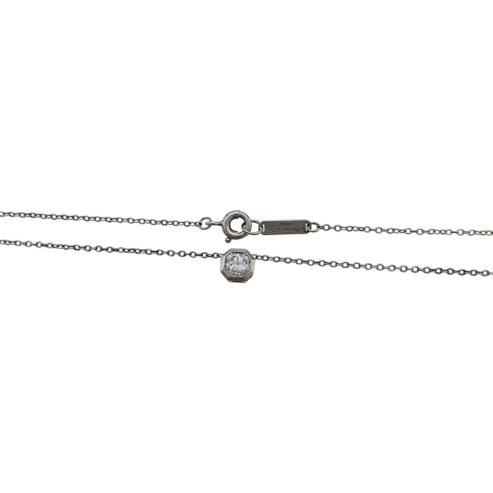Tiffany&Co. "Lucida" necklace in platinum and diamonds.