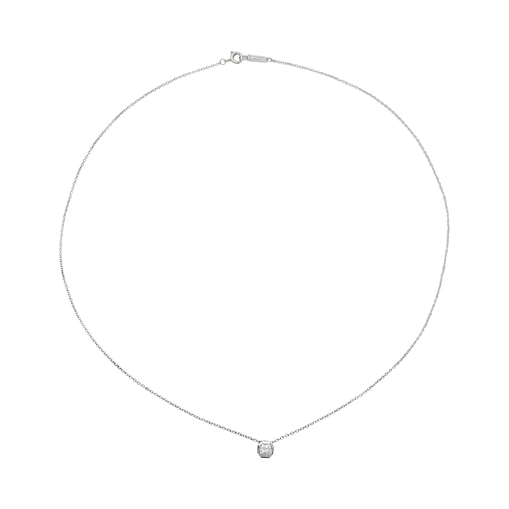 Tiffany&Co. "Lucida" necklace in platinum and diamonds.