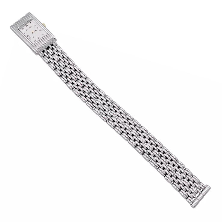 Boucheron watch, "Reflet", steel.