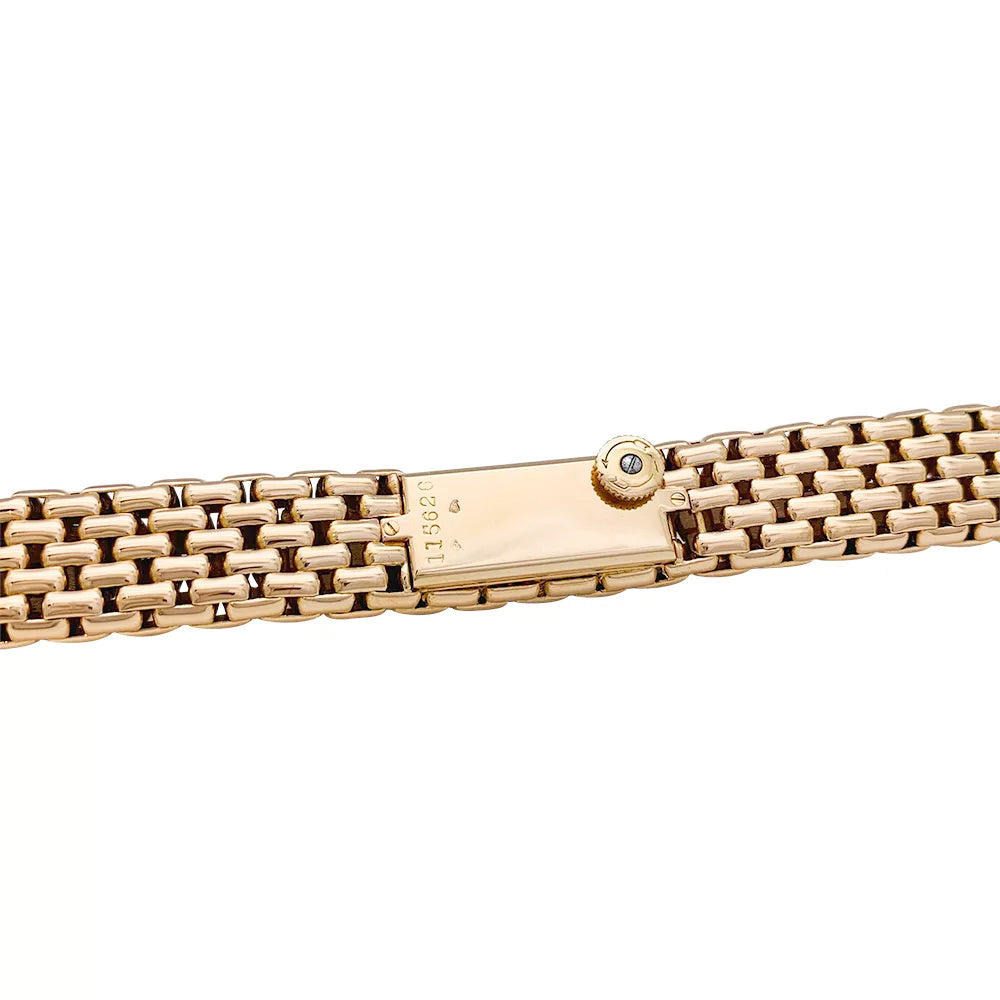 Montre secrète Jaeger Lecoultre en or rose.