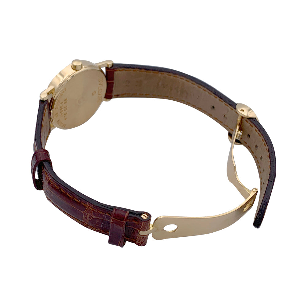 Bulgari watch, "BB", yellow gold.