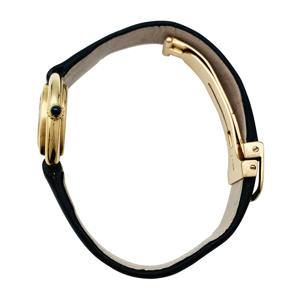 Montre Cartier "Ellipse" en or jaune.