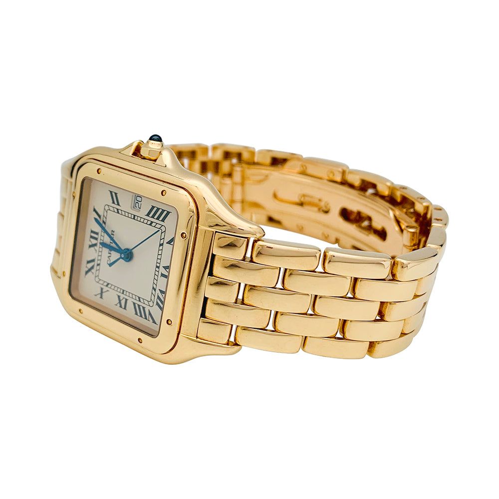 Cartier watch, "Panthère", yellow gold.