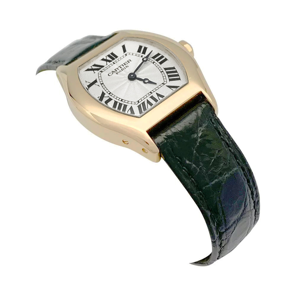 Cartier watch, "Turtle", pink gold.