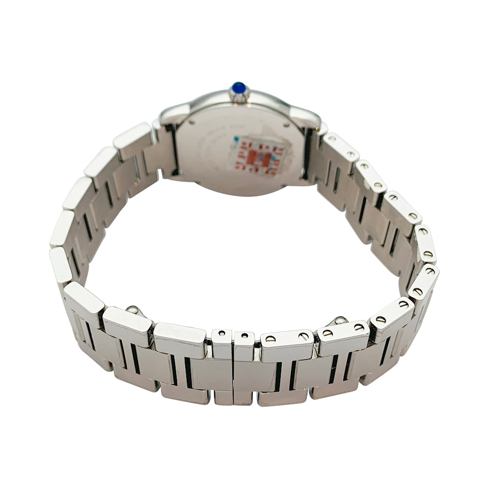 Cartier watch, "Ronde Solo", steel.