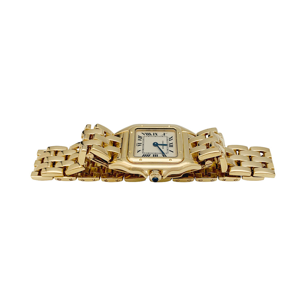 Cartier "Panther" yellow gold watch