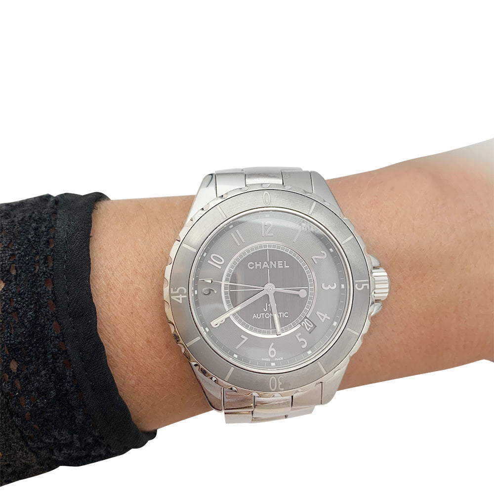 Chanel watch, “J12 Chromatic”.