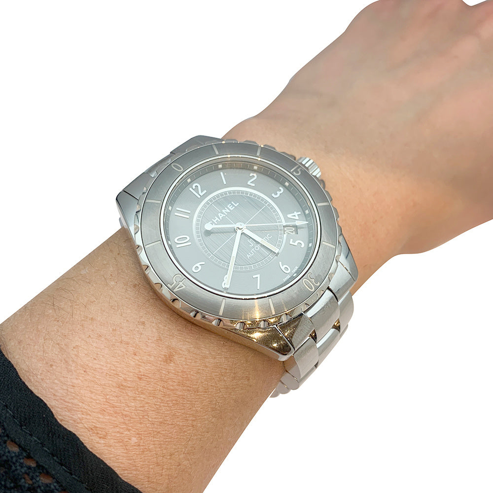 Chanel watch, “J12 Chromatic”.