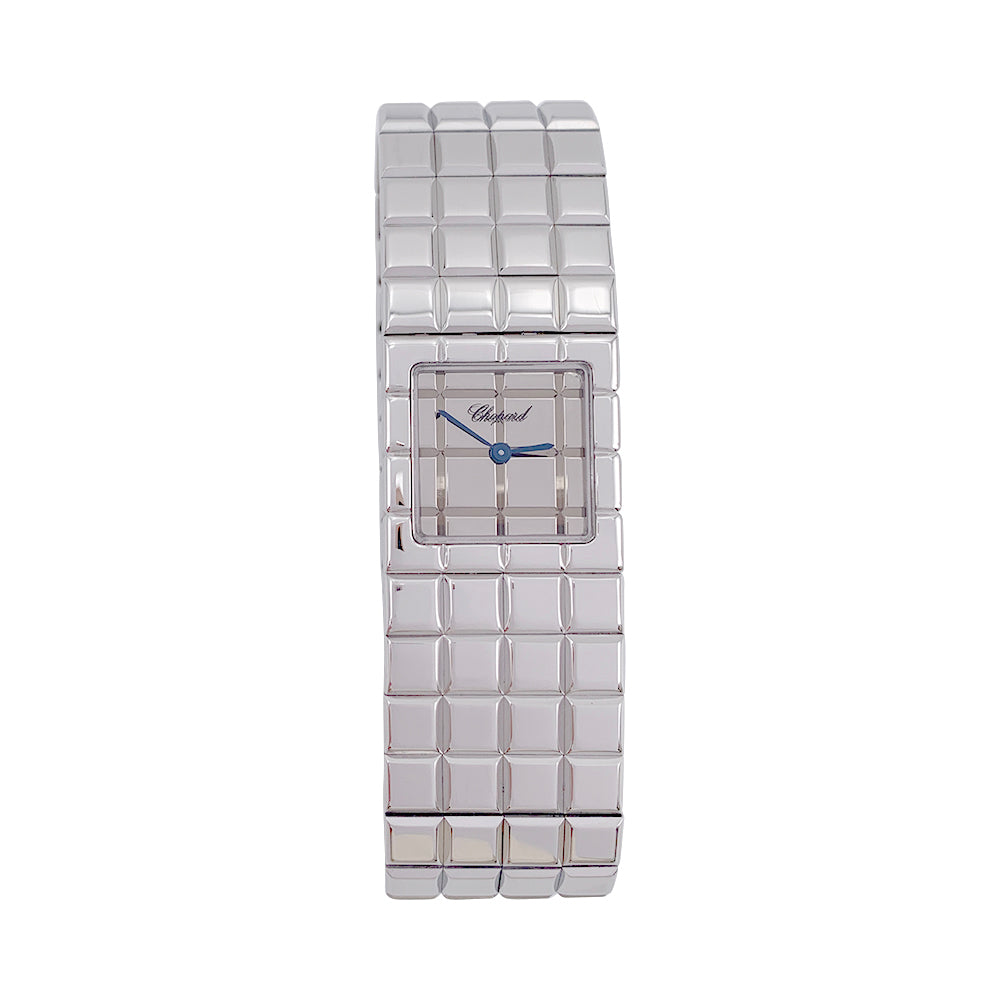 Montre Chopard, "Ice Cube", acier.