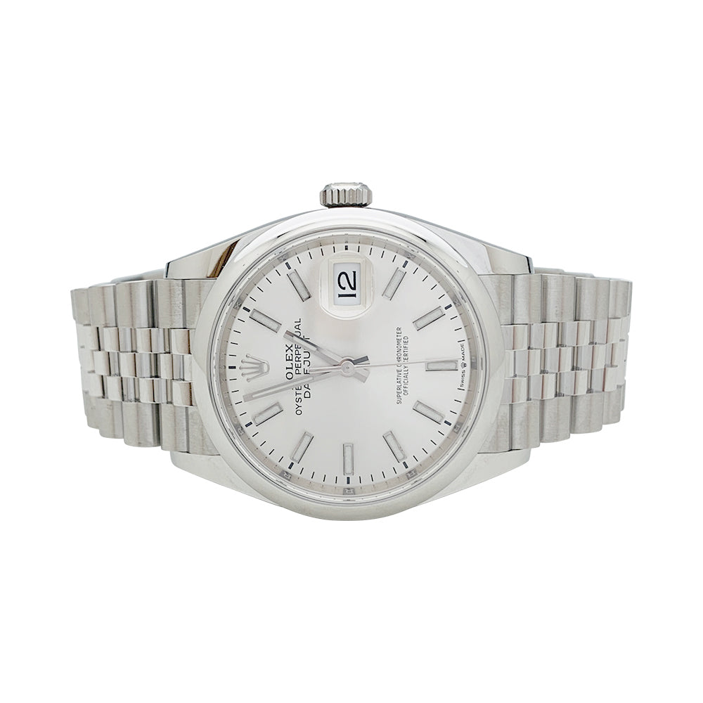 Rolex watch, "Datejust 36", steel.