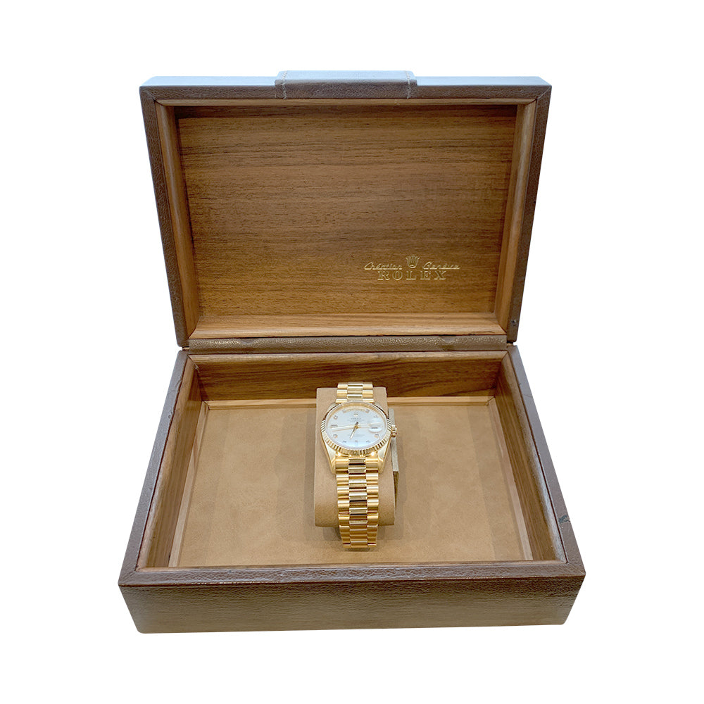 Rolex watch, "Day-Date", yellow gold.