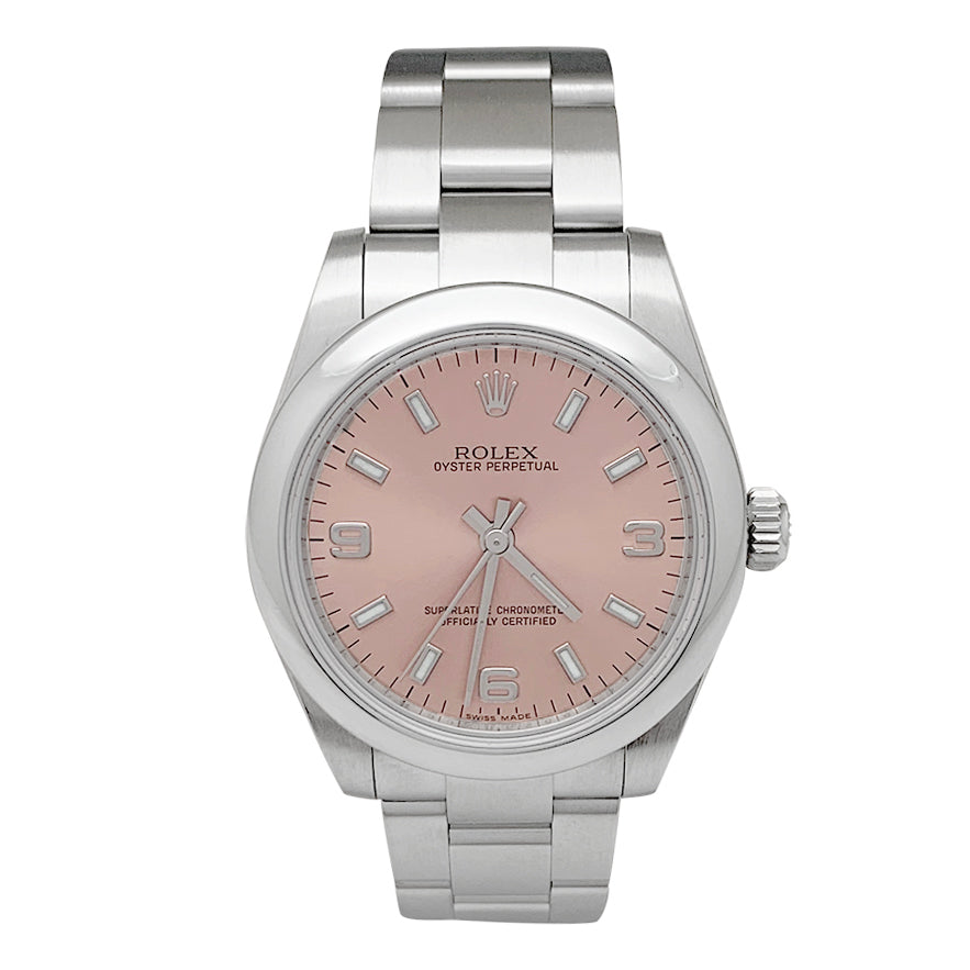 Montre Rolex,"Oyster Perpetual", acier.