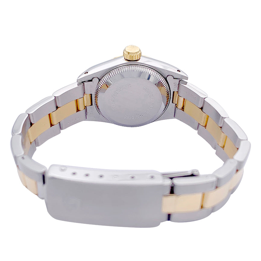 Rolex watch, "Oyster Perpetual", steel and yellow gold.
