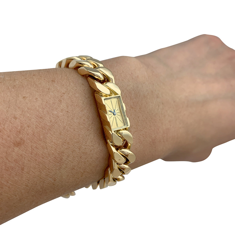 Vacheron Constantin watch in yellow gold.