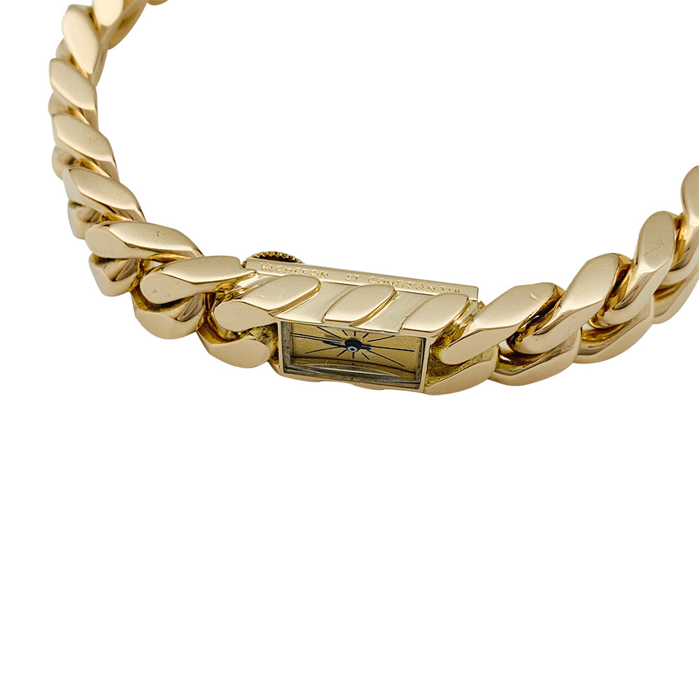 Vacheron Constantin watch in yellow gold.