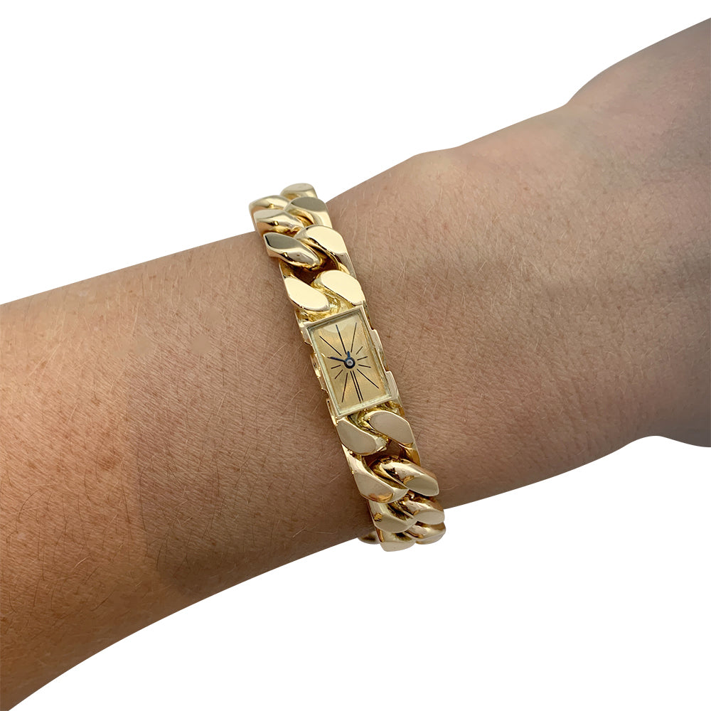 Vacheron Constantin watch in yellow gold.
